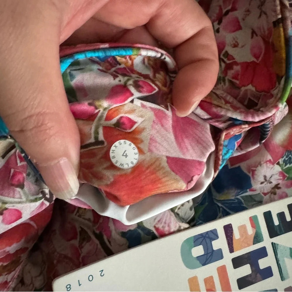 🆕🌸 Lululemon Seawheeze 2018 Fast and Free 7/8 Tight II Floral Cherry Blossom - Picture 9 of 9